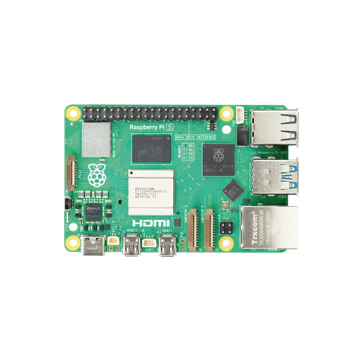 Raspberry Pi 5 - ชุดพัฒนา Raspberry Pi 5 4G/8G คอนโทรลเลอร์