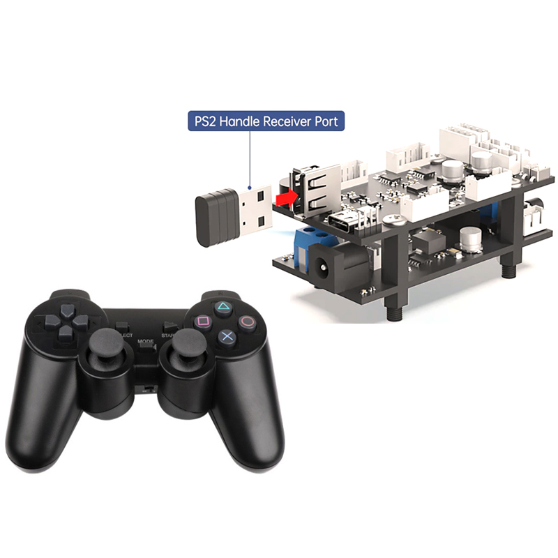 Raspberry Pi 4 - บอร์ดควบคุม ROS STM32 สำหรับเซอร์โว 4 ช่อง