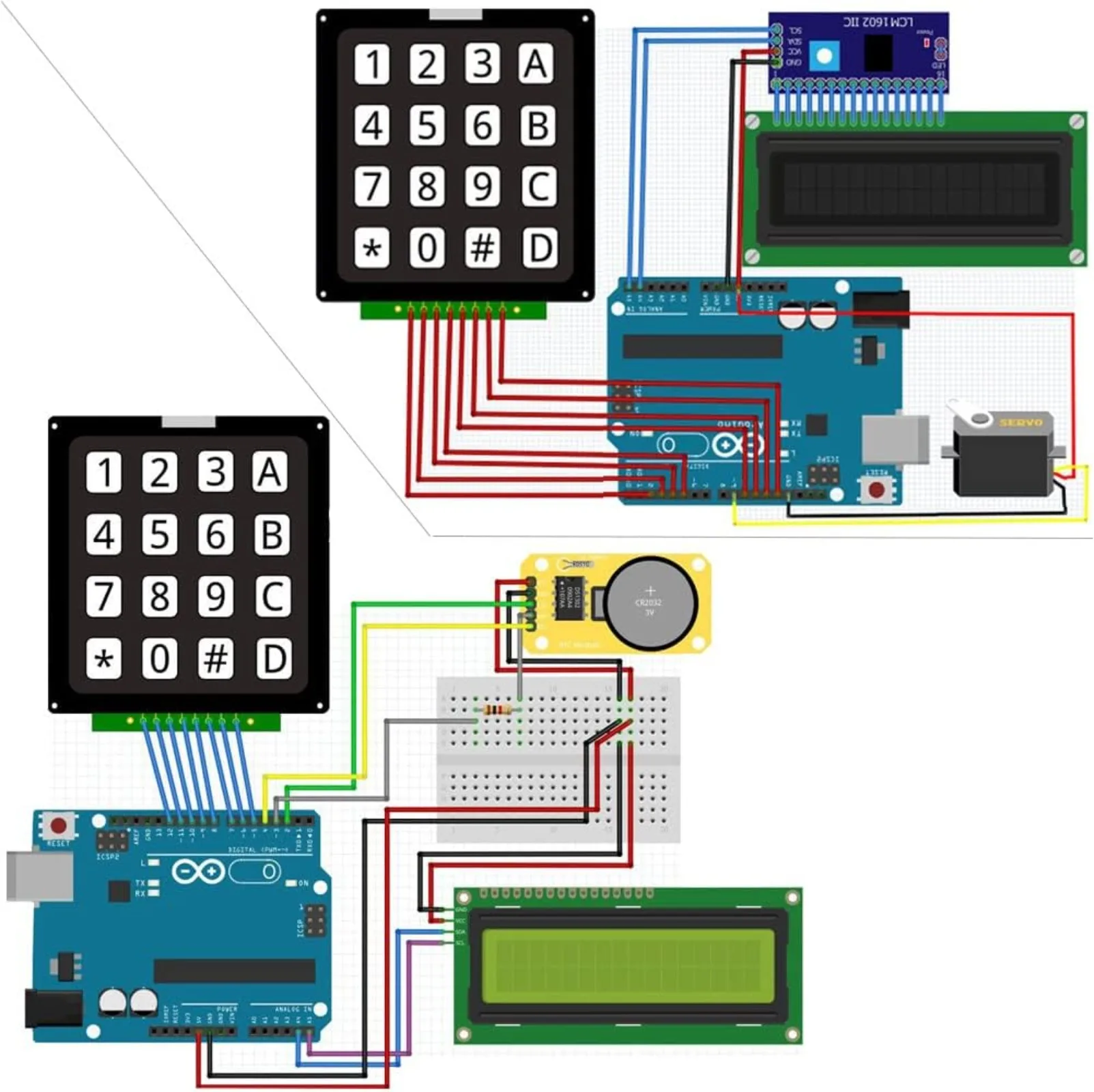 แผงปุ่มกดเมมเบรนแบบเมทริกซ์ 4x - Arduino Kit บทวิจารณ์และราคา