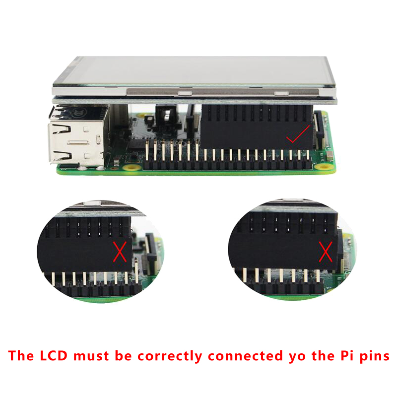 หน้าจอสัมผัส TFT LCD ขนาด 3.5  - Pi 4 Case บทวิจารณ์และราคา