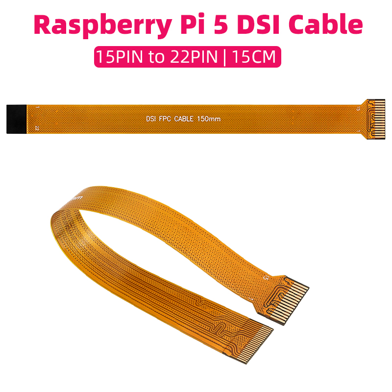 Raspberry Pi 5 DSI 22Pin to 15 - Pi Camera Cable บทวิจารณ์และราคา