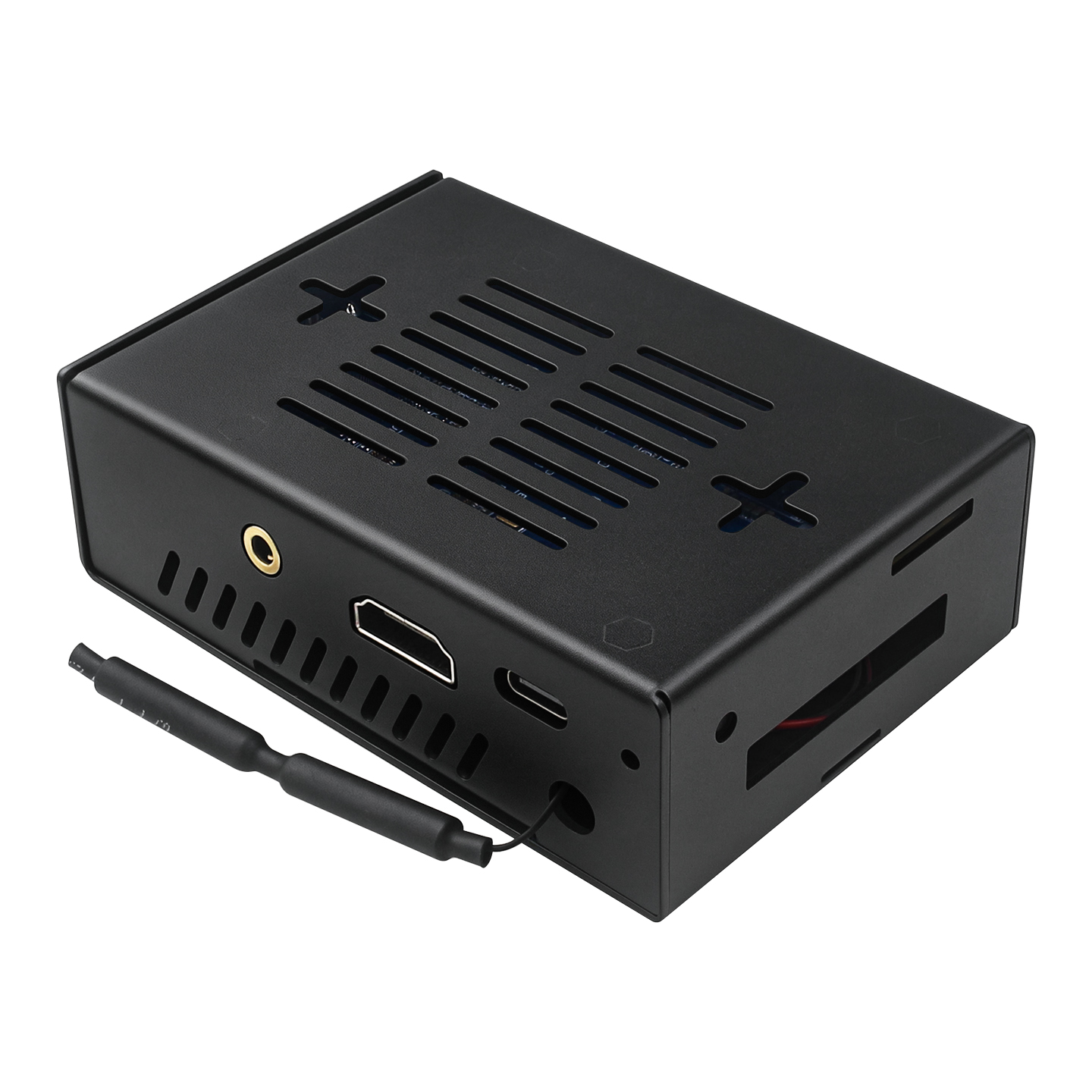 กล่องโลหะสีดำสำหรับ Orange Pi  - Pi Cooler บทวิจารณ์และราคา