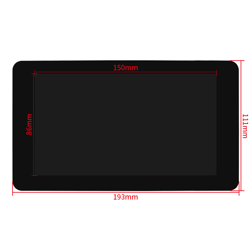 Raspberry Pi 7 นิ้ว DSI 1024*6 - Pi 5 Case บทวิจารณ์และราคา