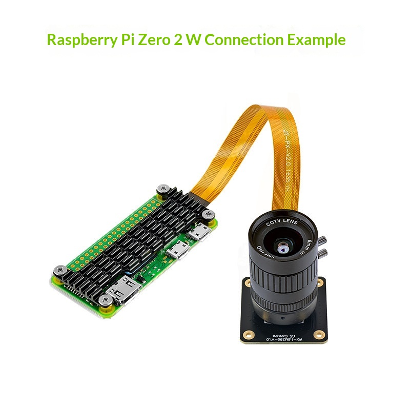 โมดูลกล้อง Raspberry Pi IMX296 - Raspberry Pi Global Shutter Camera Imx296 บทวิจารณ์และราคา
