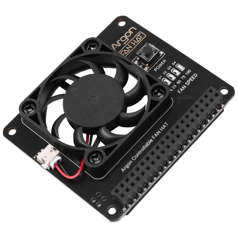 New-3X อาร์กอนพัดลมหมวกสําหรับ - Raspberry Pi 4 บทวิจารณ์และราคา