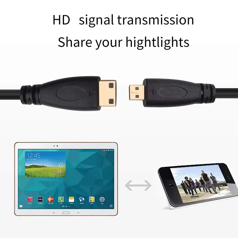 Micro HDMI เข้ากันได้กับ Mini  - Pi Camera Cable บทวิจารณ์และราคา