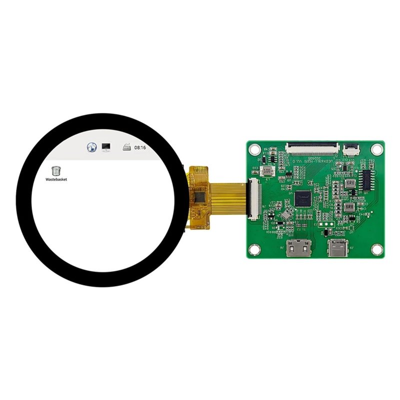 จอแสดงผลแบบกลม DSI TFT LCD พร้ - Raspberry Pi 5 บทวิจารณ์และราคา