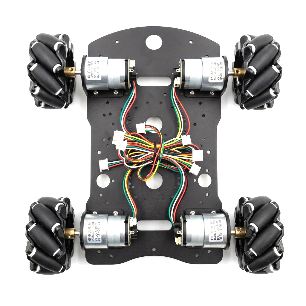 แชสซีรถหุ่นยนต์ล้อเมคานัม 4WD  - Raspberry Pi Kit บทวิจารณ์และราคา