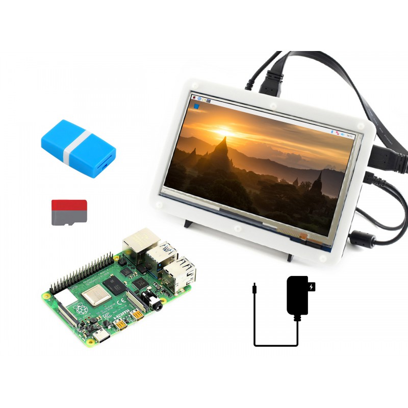 ชุดจอแสดงผล Raspberry Pi 4 Mod - Raspberry Pi Kit บทวิจารณ์และราคา