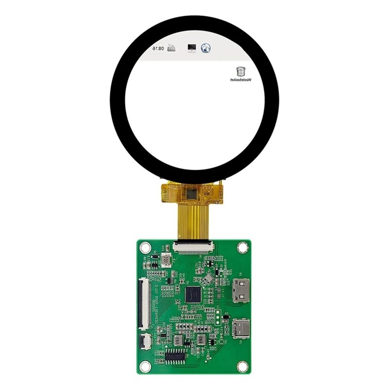 จอแสดงผลทรงกลม A52T DSI TFT LC - Raspberry Pi 5 บทวิจารณ์และราคา