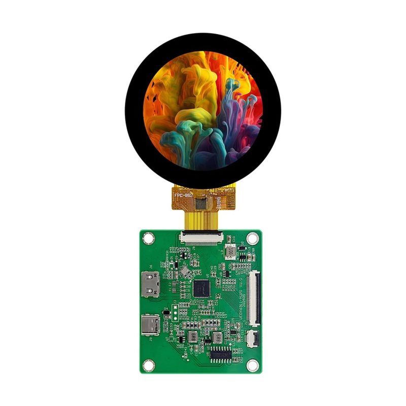 จอแสดงผลทรงกลม A52T DSI TFT LC - Raspberry Pi 5 บทวิจารณ์และราคา