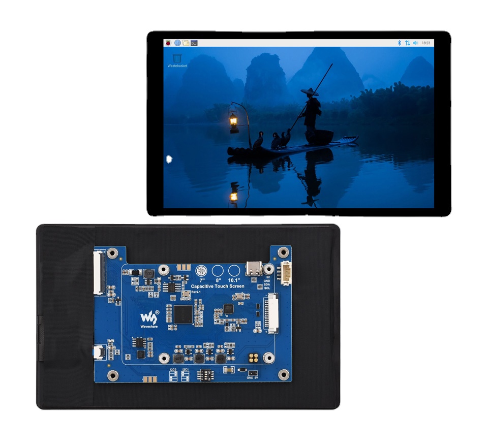 จอแสดงผลแบบสัมผัสขนาด 7 นิ้ว D - Pi Display บทวิจารณ์และราคา