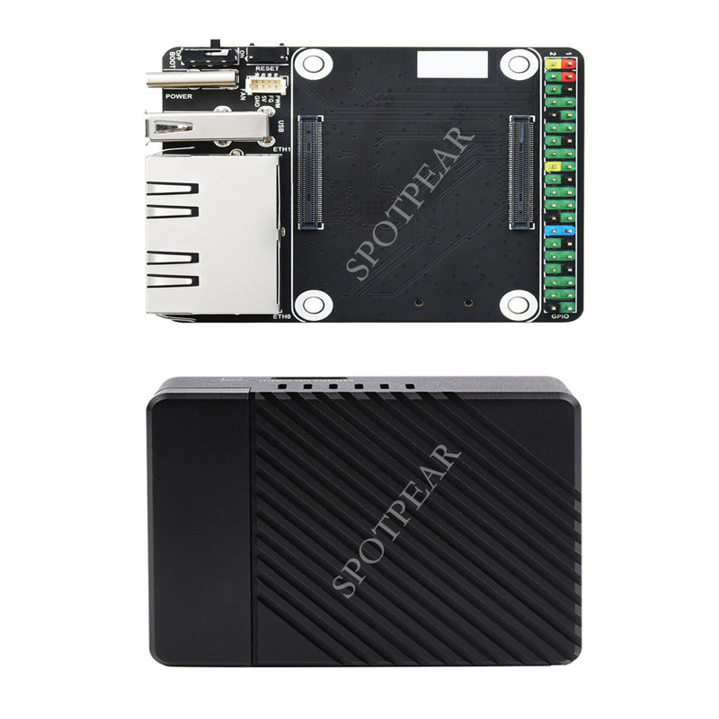 บอร์ดเราเตอร์โอเพ่นซอร์สขนาดเล - Pi 4 Case บทวิจารณ์และราคา