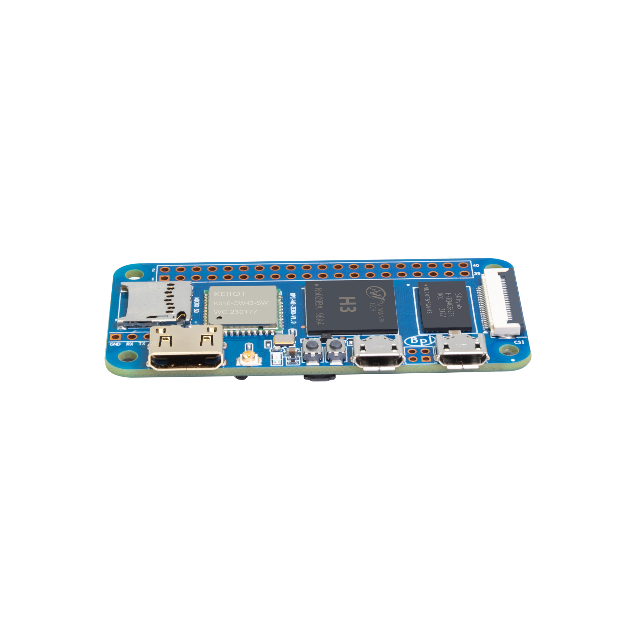 Banana Pi BPi-M2 ZERO quad-cor - Pi Zero บทวิจารณ์และราคา