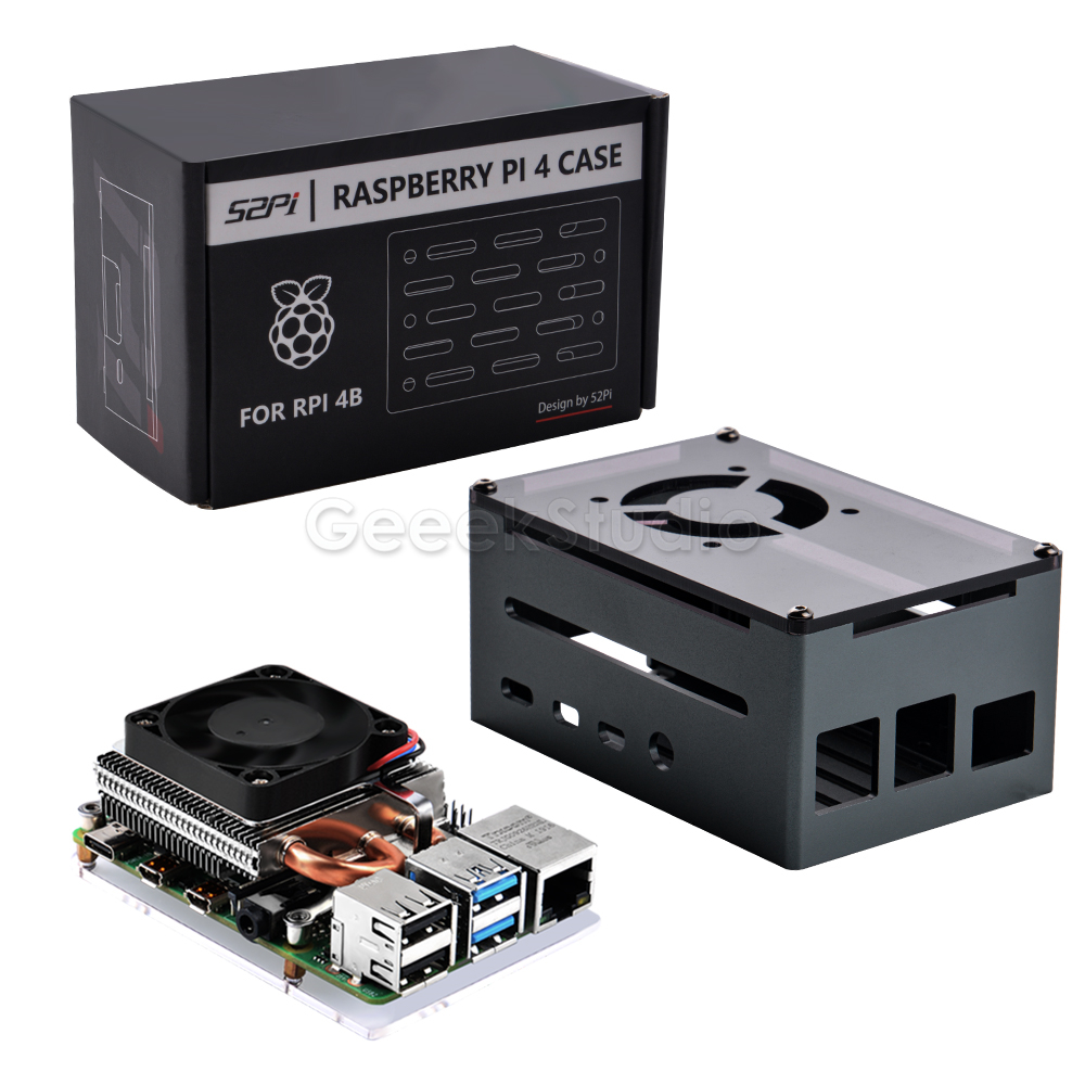 ทาวเวอร์น้ำแข็งที่พัดลมทำความเ - Pi 4 Case บทวิจารณ์และราคา
