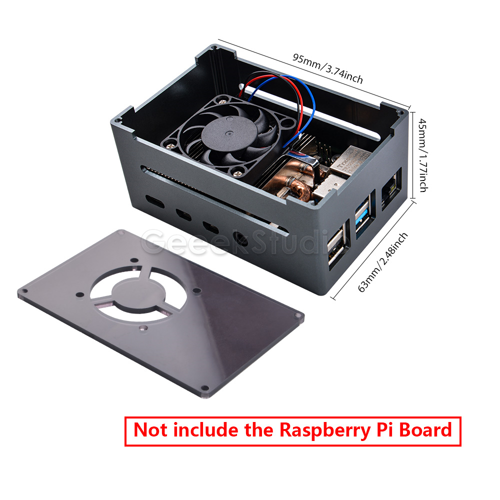 ทาวเวอร์น้ำแข็งที่พัดลมทำความเ - Pi 4 Case บทวิจารณ์และราคา
