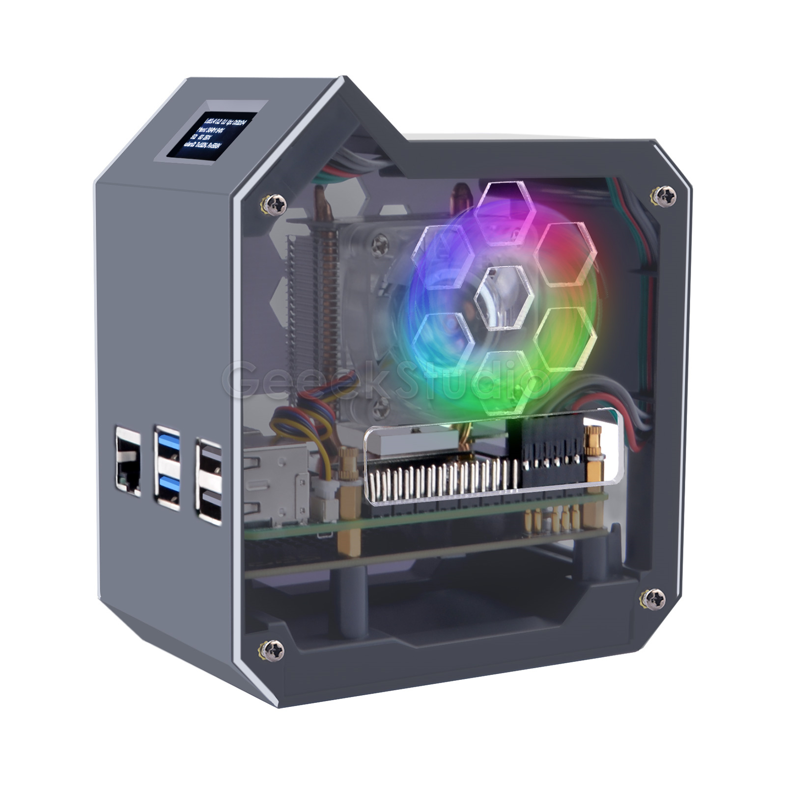 N07 minitower NVMe ชุด NAS สำห - Pi 5 Case บทวิจารณ์และราคา