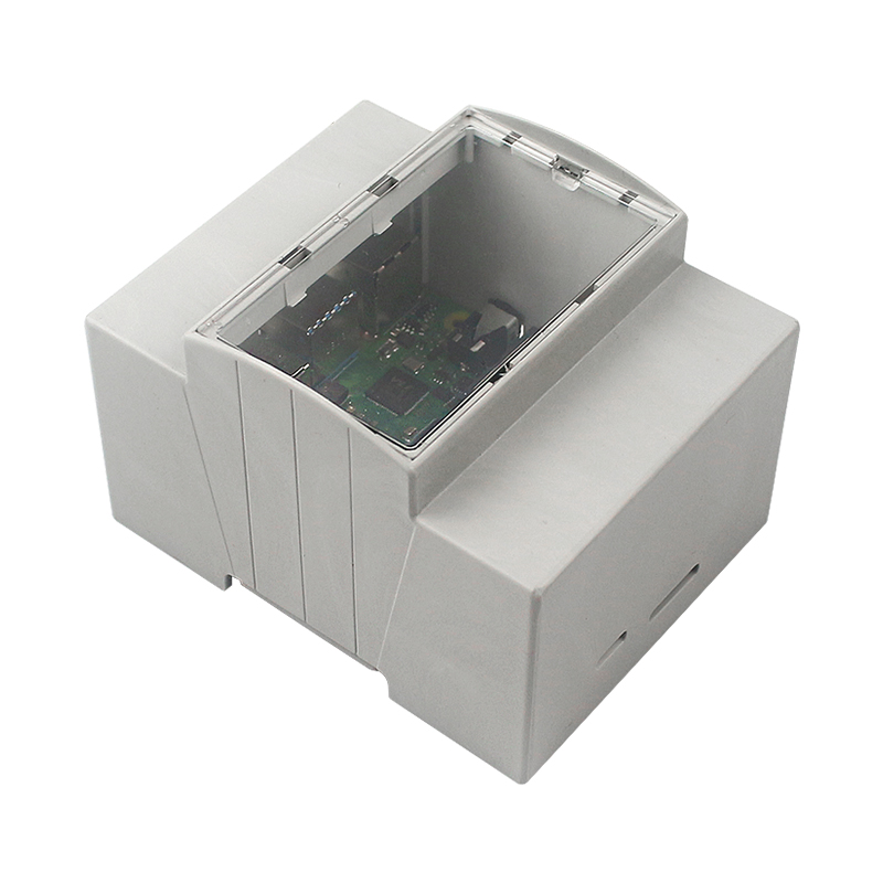Raspberry Pi 4 ABS เคส DIN Rai - Pi 4 Case บทวิจารณ์และราคา